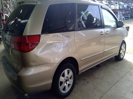 2005 TOYOTA SIENNA, GOLD, LE MODEL, 3.3L, AT FWD,  Z26288